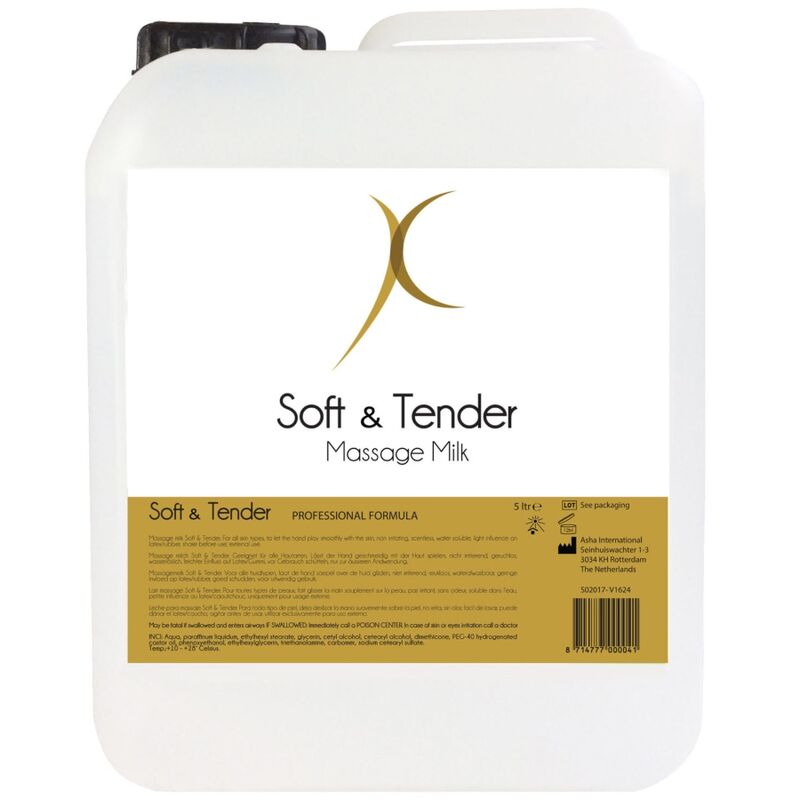 SOFT AND TENDER - MASSAGE MILK 5000 ML - Amore24