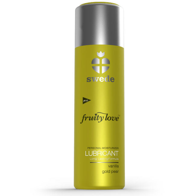 SWEDE - FRUITY LOVE LUBRICANT VANILLA GOLD PEAR 100 ML - Amore24