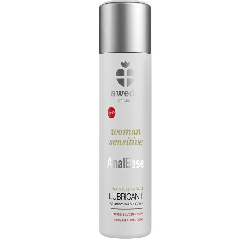 SWEDE - WOMAN SENSITIVE ANAL EASE WATER-BASED 120 ML - Amore24