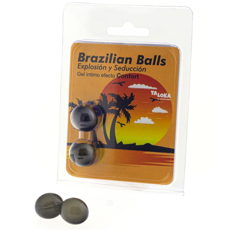 TALOKA - 2 BRAZILIAN BALLS COMFORT EFFECT EXCITING GEL - Amore24