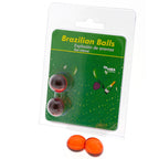 TALOKA - 2 BRAZILIAN BALLS STRAWBERRIES & CHAMPAGNE INTIMATE GEL - Amore24