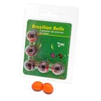 TALOKA - 5 BRAZILIAN BALLS STRAWBERRY & CHOCOLATE INTIMATE GEL - Amore24