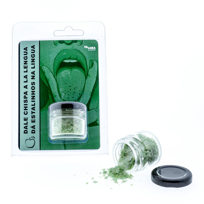 TALOKA - SPARKLING FOR THE TONGUE! GREEN APPLE MAGICAL KISSES - Amore24