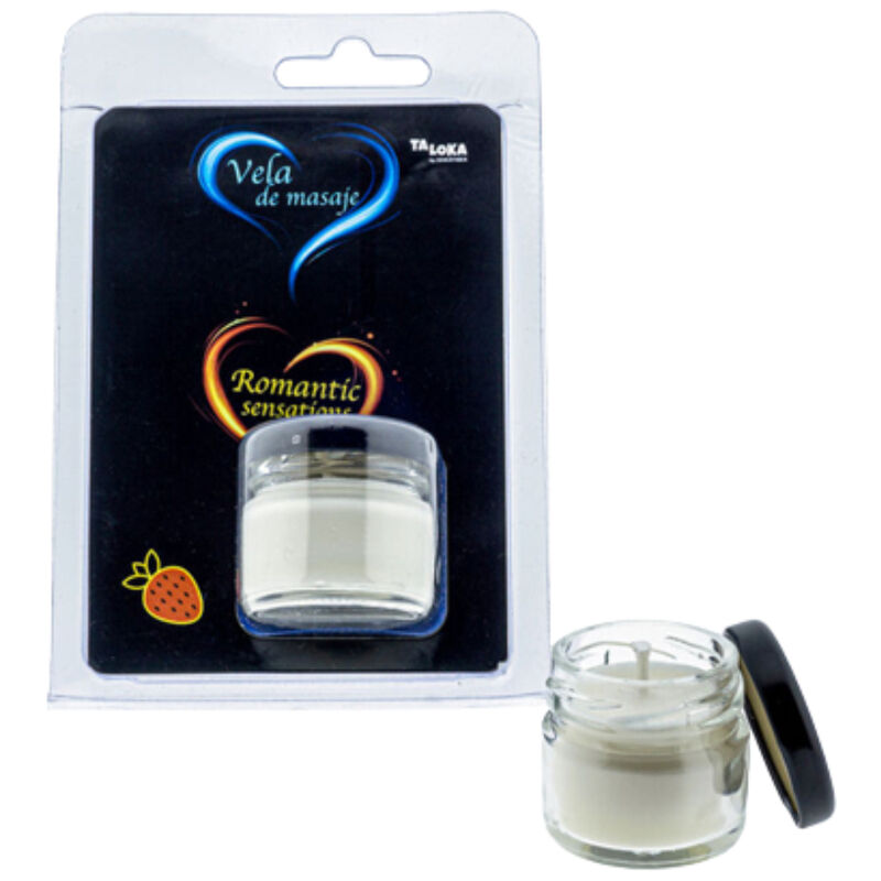 TALOKA - STRAWBERRY MASSAGE CANDLE - Amore24