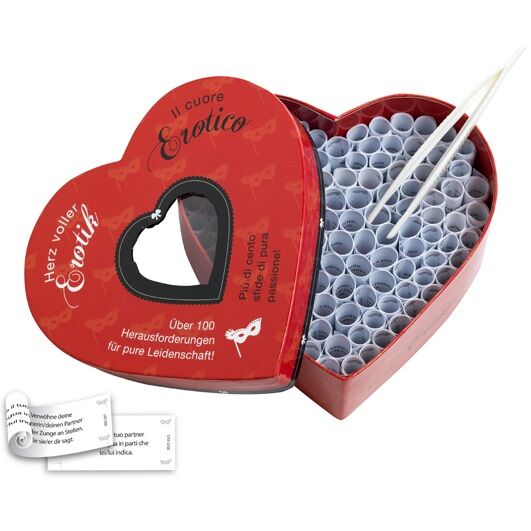 TEASE & PLEASE - HERZ VOLLER EROTIK & IL CUORE EROTIC RED - Amore24