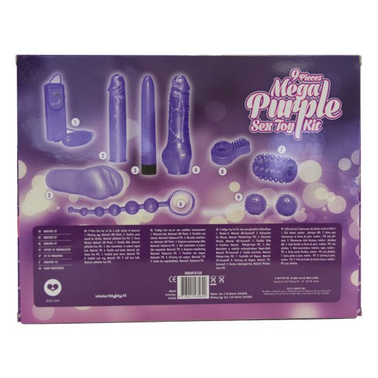TOYJOY - JUST FOR YOU MEGA PURPLE SEX TOY KIT - Amore24