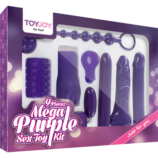 TOYJOY - JUST FOR YOU MEGA PURPLE SEX TOY KIT - Amore24
