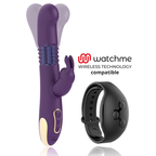 TREASURE - BASTIAN RABBIT UP & DOWN, ROTATOR & VIBRATOR COMPATIBLE WITH WATCHME WIRELESS TECHNOLOGY - Amore24