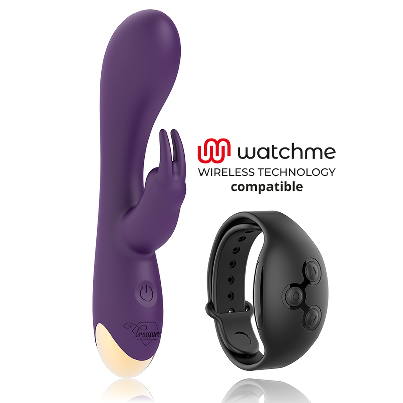 TREASURE - LAURENCE RABBIT VIBRATOR WATCHME WIRELESS TECHNOLOGY COMPATIBLE - Amore24