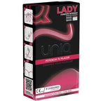 UNIQ - LADY CONDOM LATEX FREE FEMALE CONDOMS WITH GARTER BELT 3 UNITS - Amore24