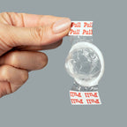 UNIQ - PULL LATEX FREE CONDOMS WITH STRIPS 3 UNITS - Amore24