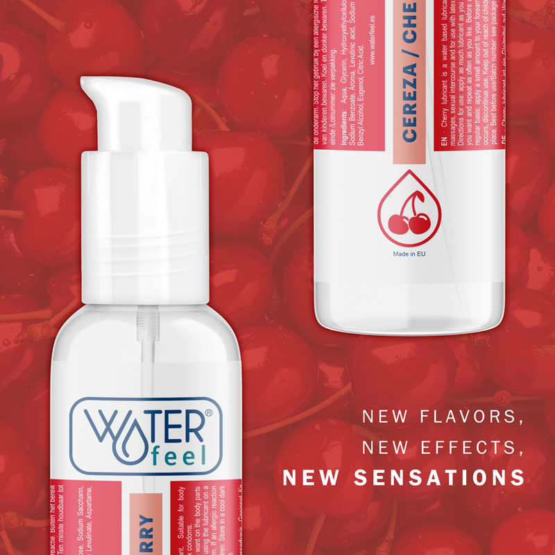 WATERFEEL - CHERRY LUBRICANT 175 ML - Amore24