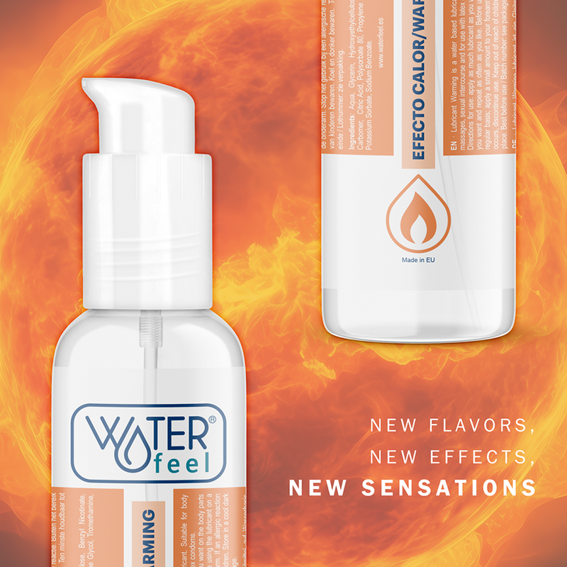WATERFEEL - HEAT EFFECT LUBRICANT 150 ML - Amore24