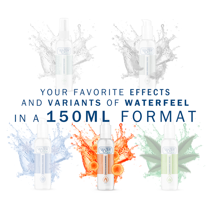 WATERFEEL - HEAT EFFECT LUBRICANT 150 ML - Amore24