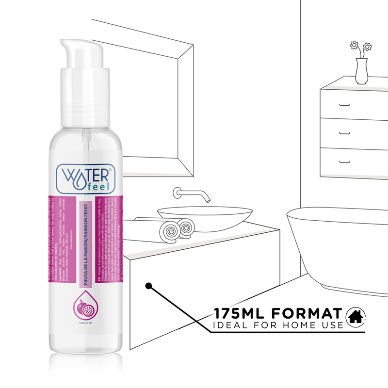 WATERFEEL - PASSION FRUIT WATER BASED LUBRICANT 175 ML - Amore24