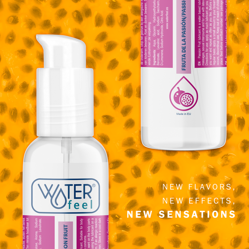 WATERFEEL - PASSION FRUIT WATER BASED LUBRICANT 175 ML - Amore24