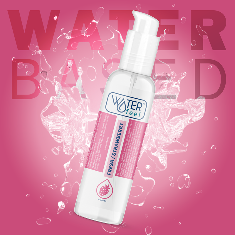 WATERFEEL - STRAWBERRY WATER BASED LUBRICANT 175 ML - Amore24