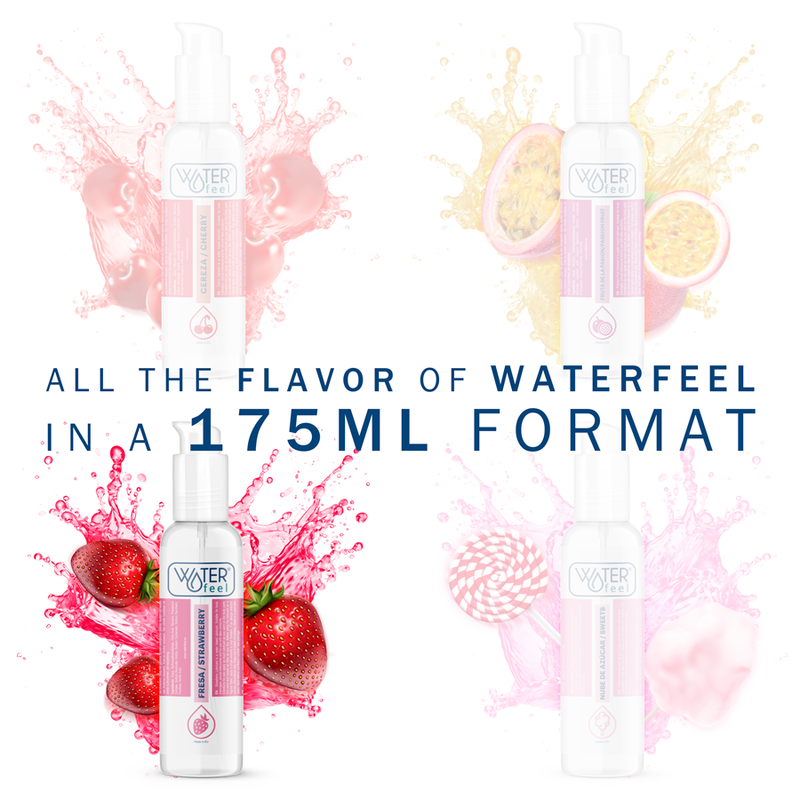 WATERFEEL - STRAWBERRY WATER BASED LUBRICANT 175 ML - Amore24