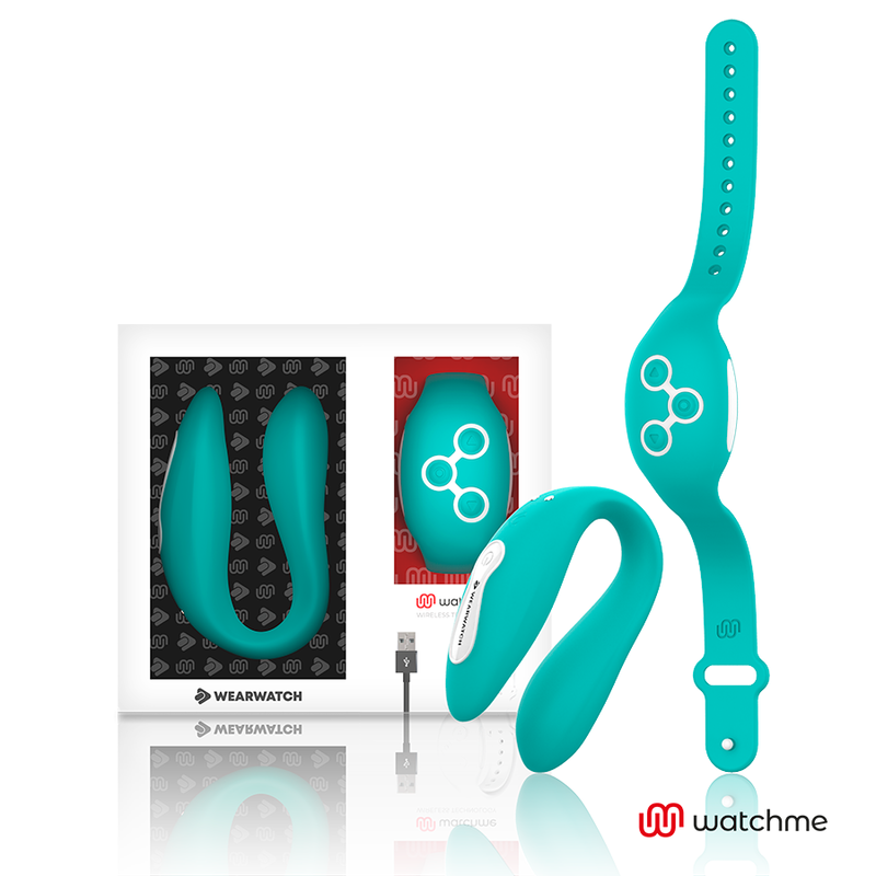 WEARWATCH - DUAL TECHNOLOGY WATCHME LIGHT GREEN VIBRATOR - Amore24