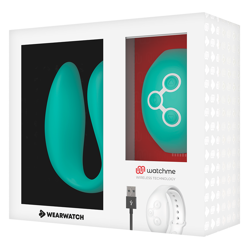 WEARWATCH - DUAL TECHNOLOGY WATCHME LIGHT GREEN VIBRATOR - Amore24