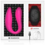 WEARWATCH - WATCHME DUAL TECHNOLOGY VIBRATOR FUCHSIA/AZABACHE - Amore24