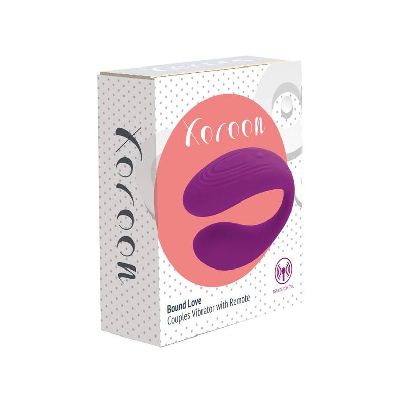 XOCOON - BOUND LOVE COUPLES VIBRATOR PURPLE - Amore24