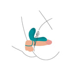 XOCOON - COUPLES VIBRATOR RING GREEN - Amore24
