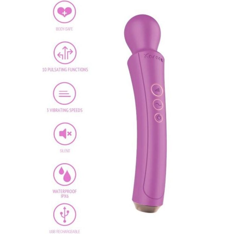 XOCOON - THE CURVED WAND FUCHSIA - Amore24