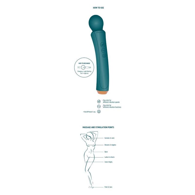 XOCOON - THE CURVED WAND GREEN - Amore24