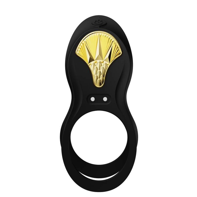 ZALO - BAYEK VIBRATING COUPLES RING BLACK - Amore24