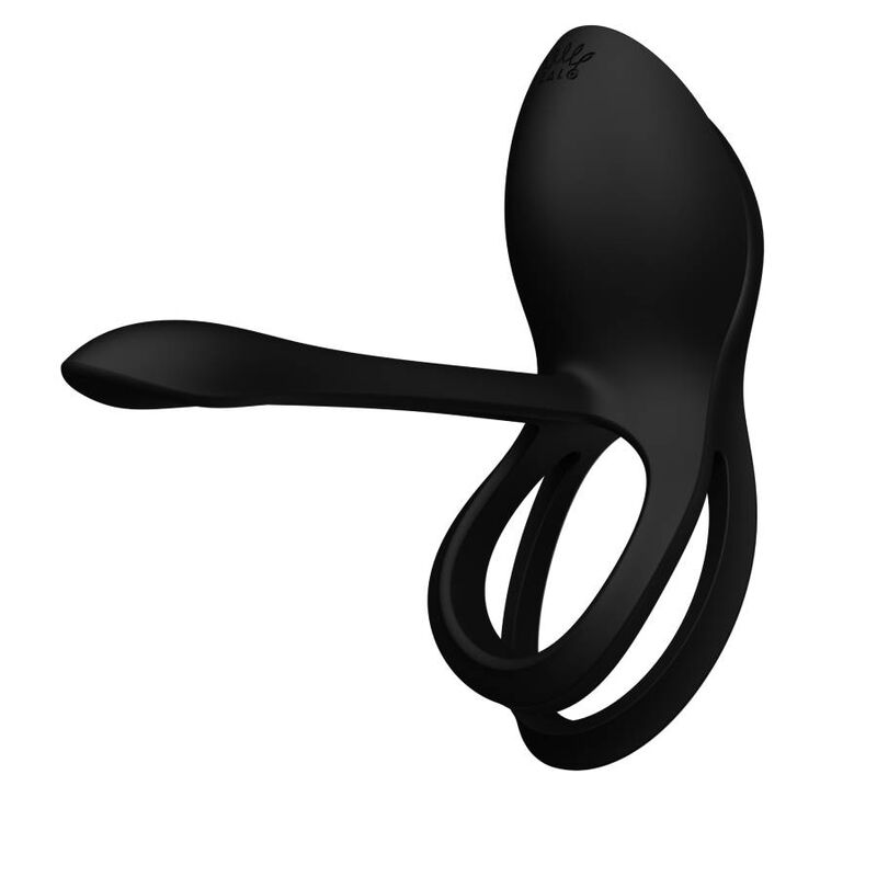 ZALO - BAYEK VIBRATING COUPLES RING BLACK - Amore24