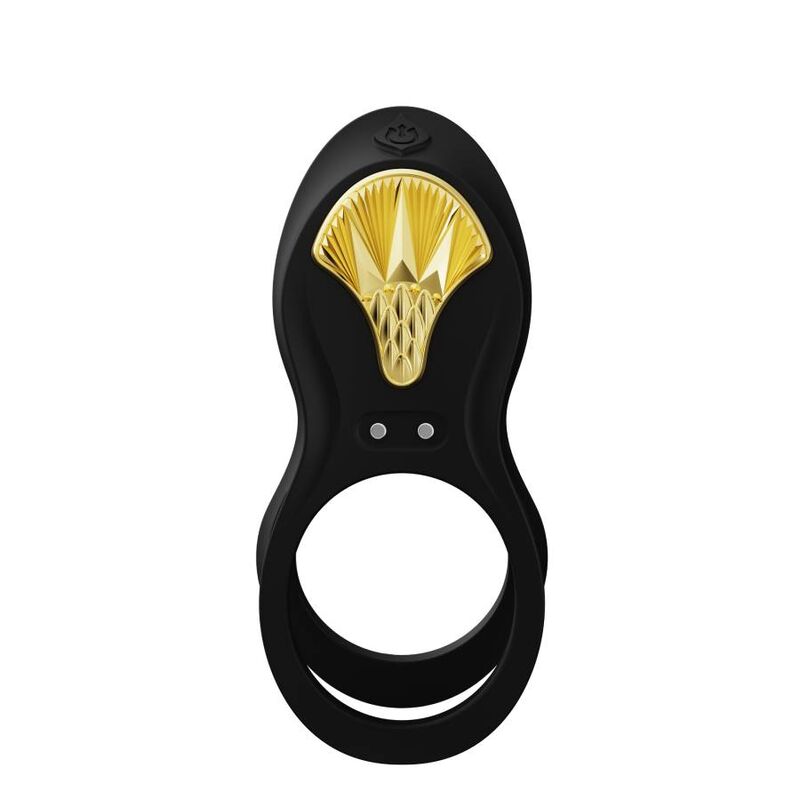 ZALO - BAYEK VIBRATING COUPLES RING BLACK - Amore24