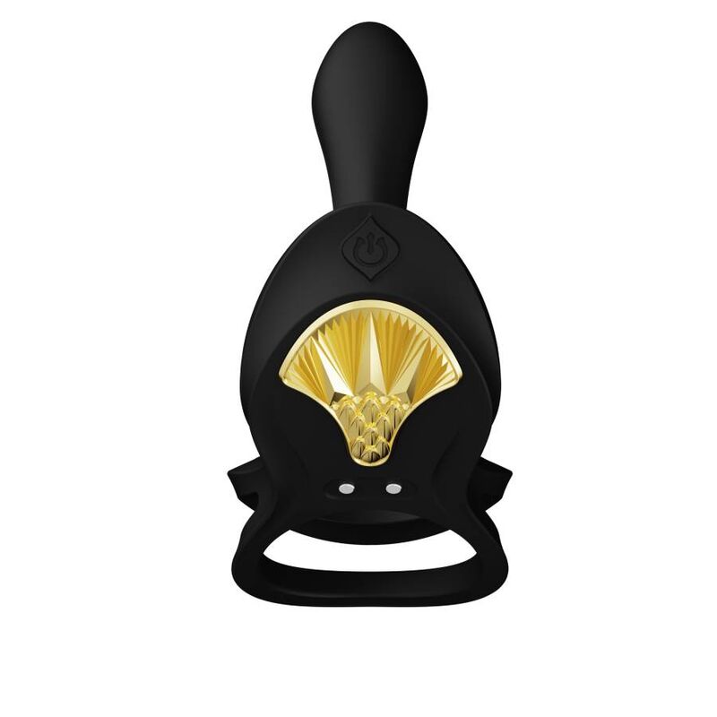 ZALO - BAYEK VIBRATING COUPLES RING BLACK - Amore24