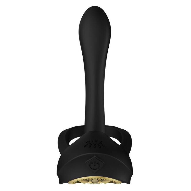 ZALO - BAYEK VIBRATING COUPLES RING BLACK - Amore24
