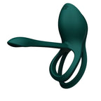 ZALO - BAYEK VIBRATING COUPLES RING GREEN - Amore24