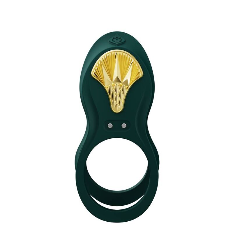 ZALO - BAYEK VIBRATING COUPLES RING GREEN - Amore24