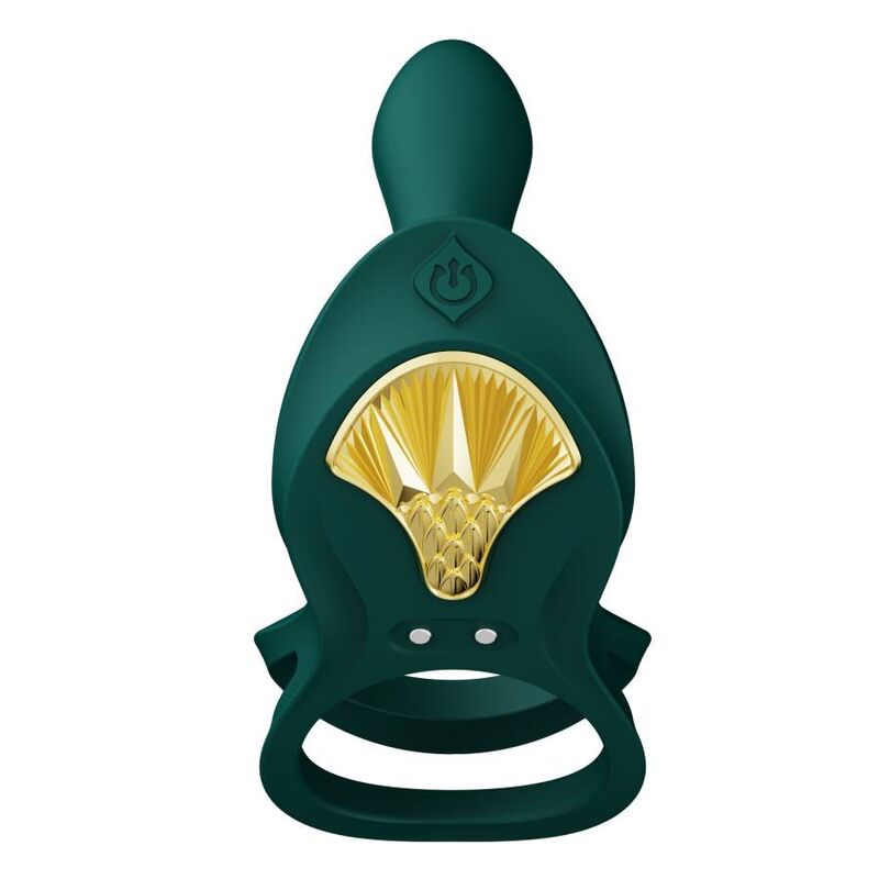 ZALO - BAYEK VIBRATING COUPLES RING GREEN - Amore24
