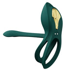 ZALO - BAYEK VIBRATING COUPLES RING GREEN - Amore24