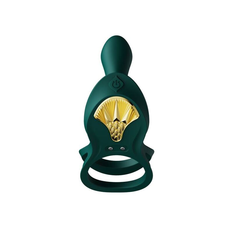 ZALO - BAYEK VIBRATING COUPLES RING GREEN - Amore24