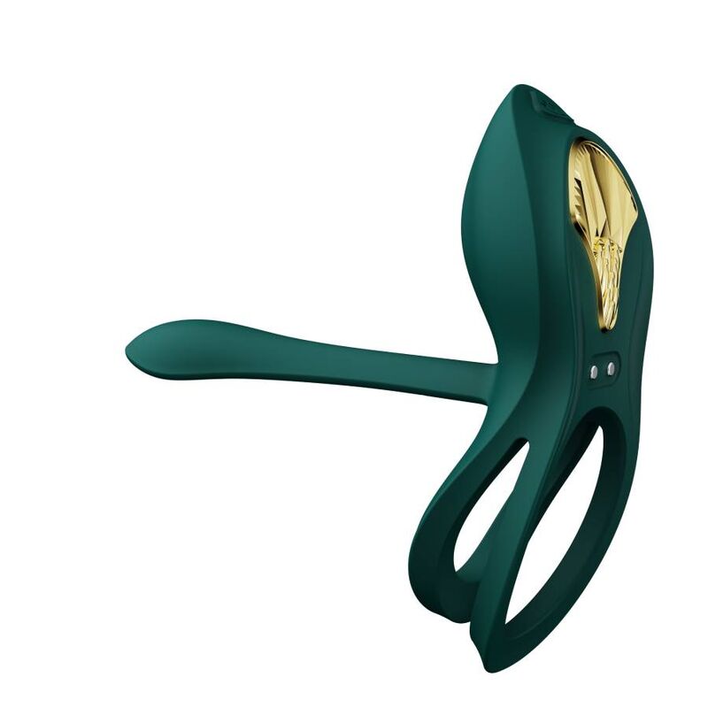 ZALO - BAYEK VIBRATING COUPLES RING GREEN - Amore24