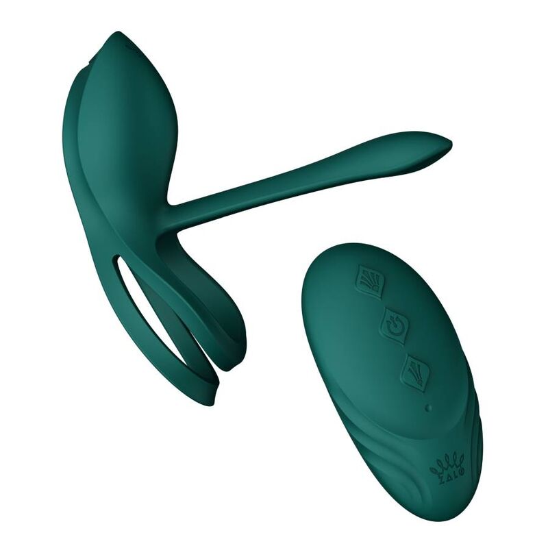 ZALO - BAYEK VIBRATING COUPLES RING GREEN - Amore24