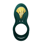 ZALO - BAYEK VIBRATING COUPLES RING GREEN - Amore24