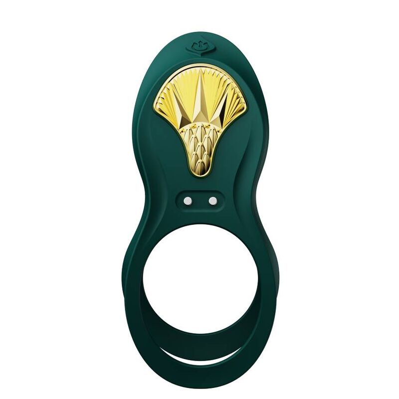 ZALO - BAYEK VIBRATING COUPLES RING GREEN - Amore24