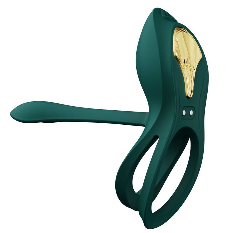 ZALO - BAYEK VIBRATING COUPLES RING GREEN - Amore24