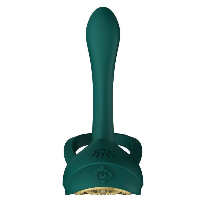 ZALO - BAYEK VIBRATING COUPLES RING GREEN - Amore24
