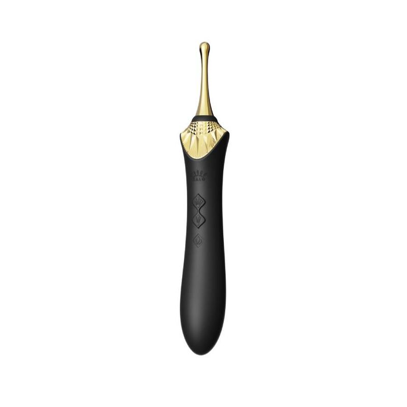 ZALO - BESS 2 CLITORAL MASSAGER BLACK - Amore24