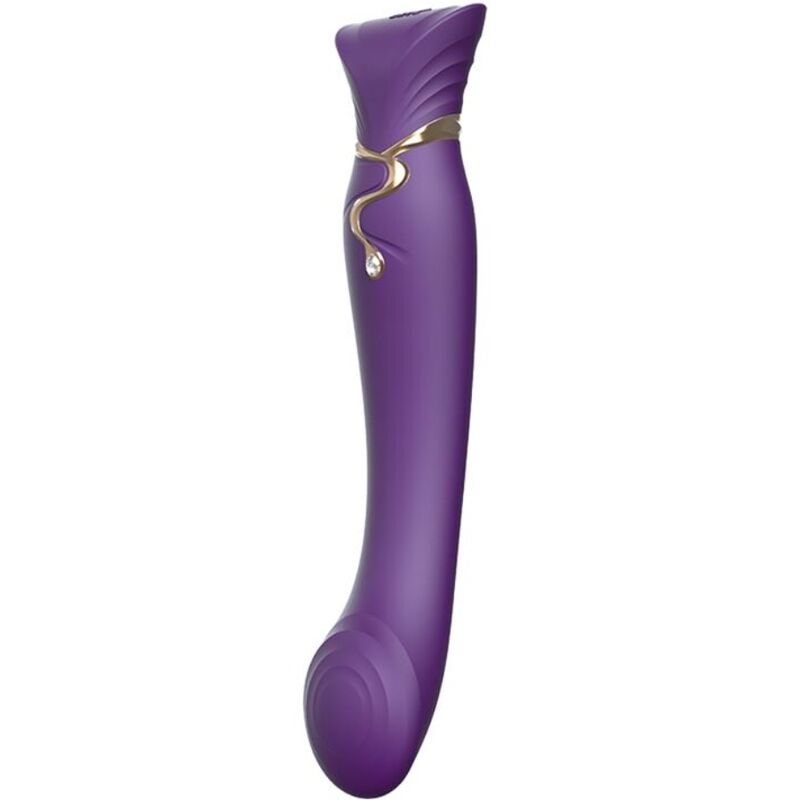 ZALO - QUEEN G-SPOT PULS WAVE VIBE PURPLE - Amore24